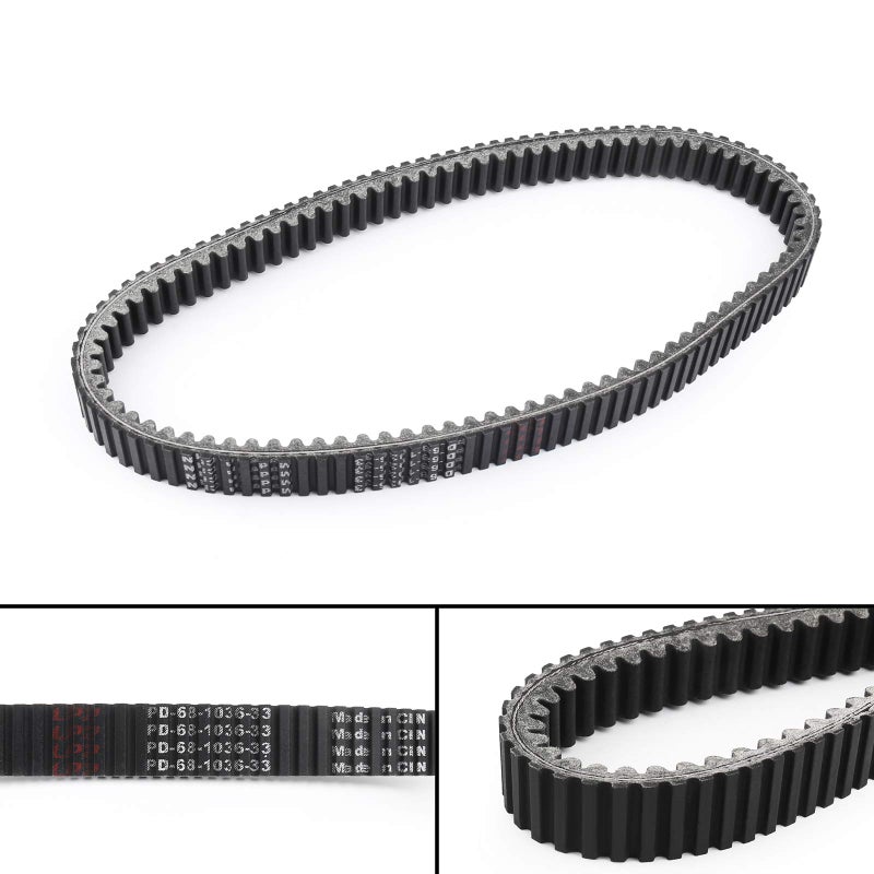 Bruce & Shark Drive Belt for Arctic Cat Wildcat Sport/Trail 700 & for Textron 2014-2019, Aramid Fiber Replacement Drive Belt, Compatible with Part# 0823-497 - Image 1